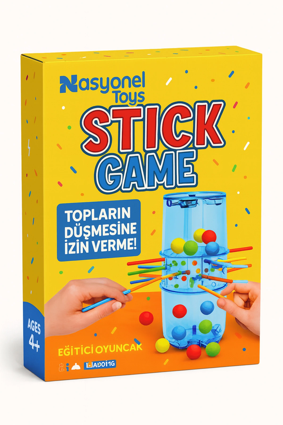 Pull The Stick Çubuk Çekme Topların Düşmesine İzin Verme Oyunu