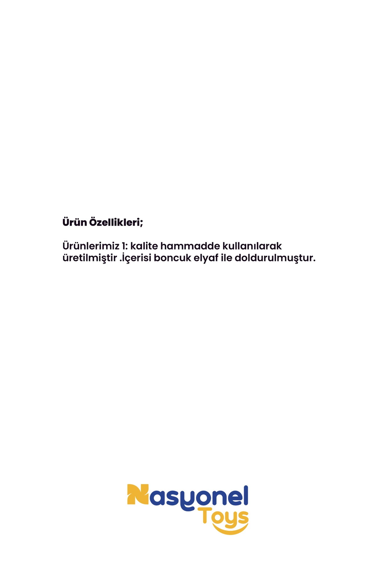 Gumball Peluş Oyuncak 35 cm – Yumuşak Boncuk Elyaf Dolu Uyku Arkadaşı –