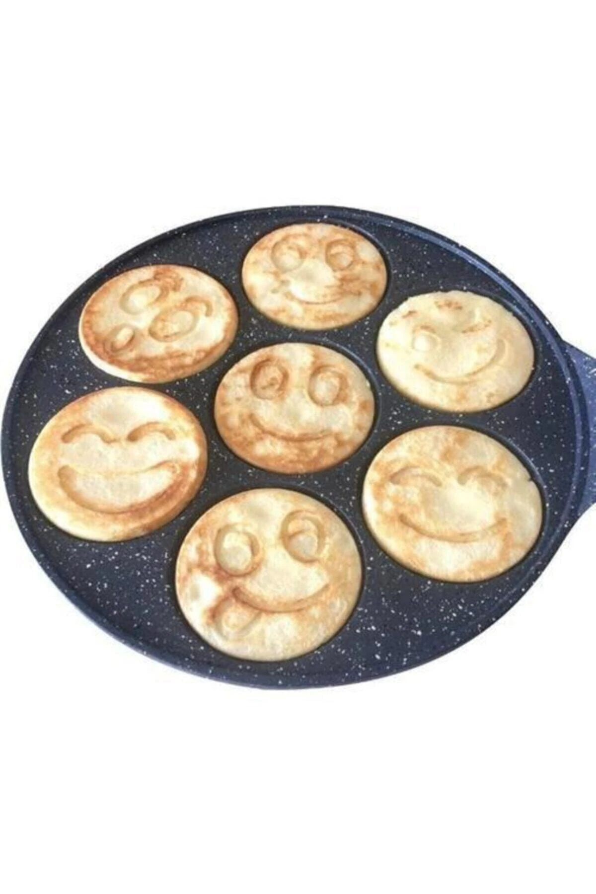 Döküm Granit Kaplama Emoji Pankek Tavası Pancake 28cm Linka Home
