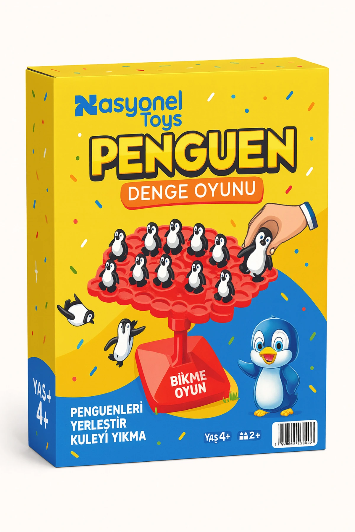 Penguen Balance Denge Oyunu Eğitici Eğlenceli Aile Arkadaş Çocuk Kutu Oyunu - nasyoneltoys