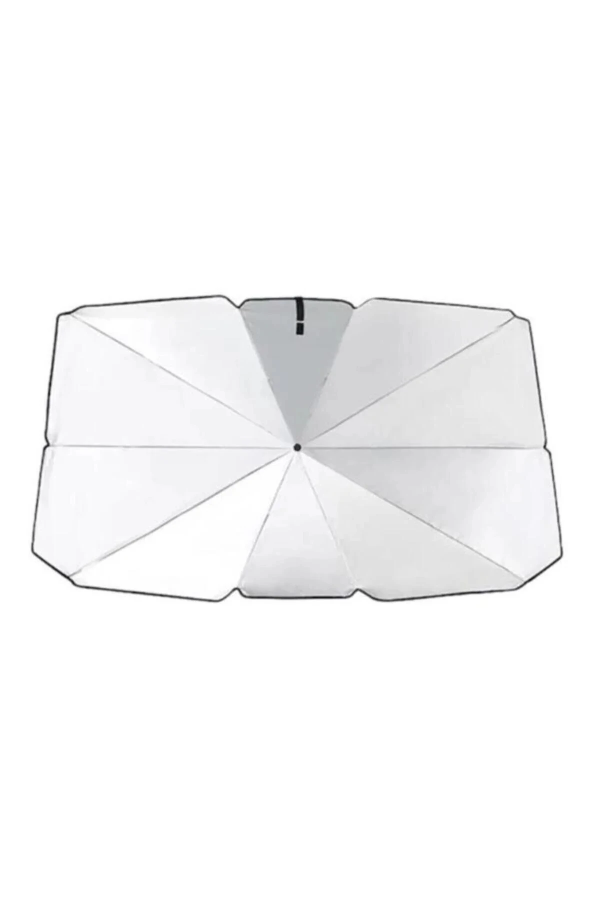 Araba Güneş Gölge Koruyucu Şemsiye Oto Ön Cam Güneşlik 145x 79 Cm