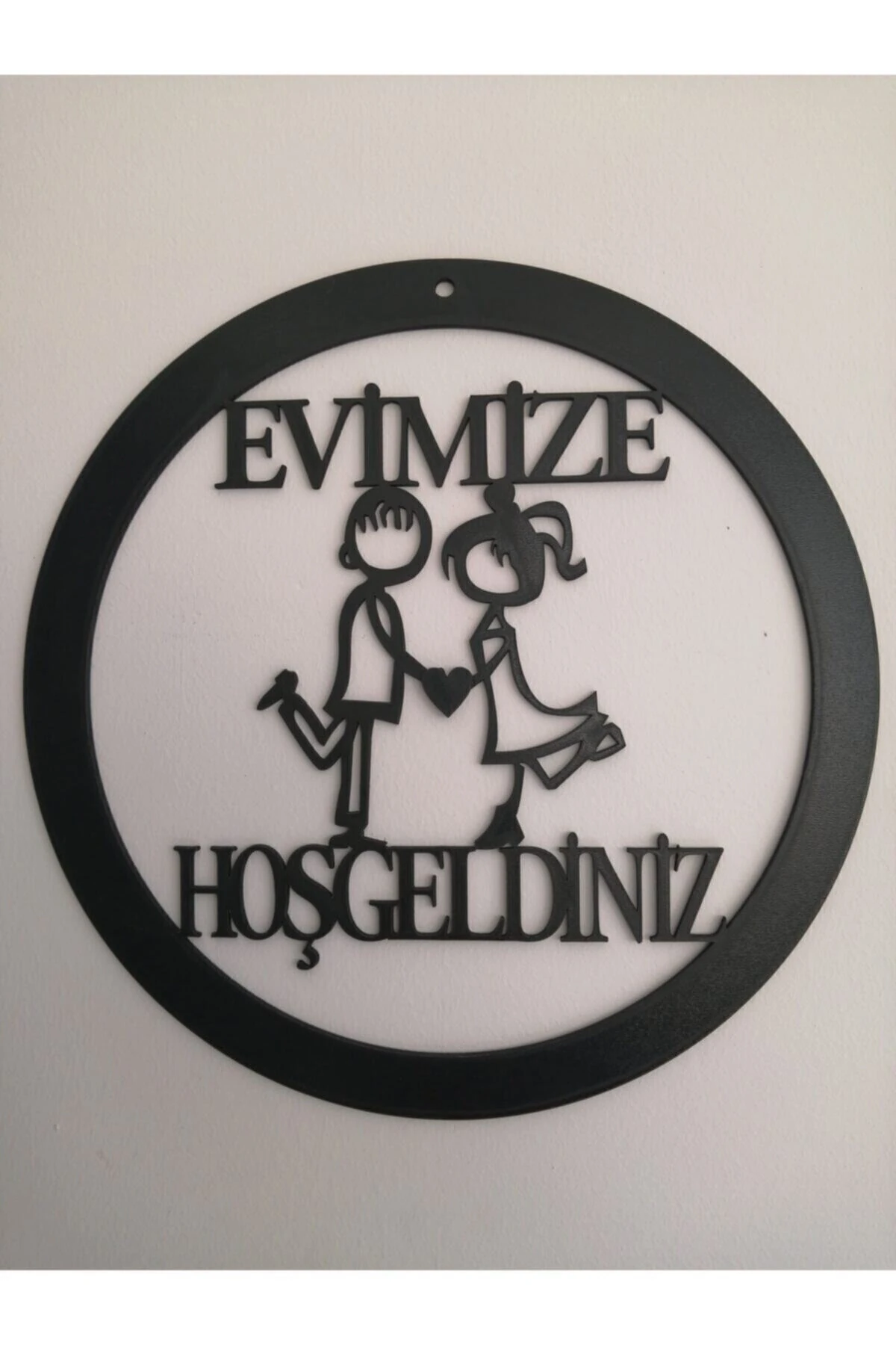 10k Dekor Evimize Hoşgeldiniz Kapı Süsü Tbl0714