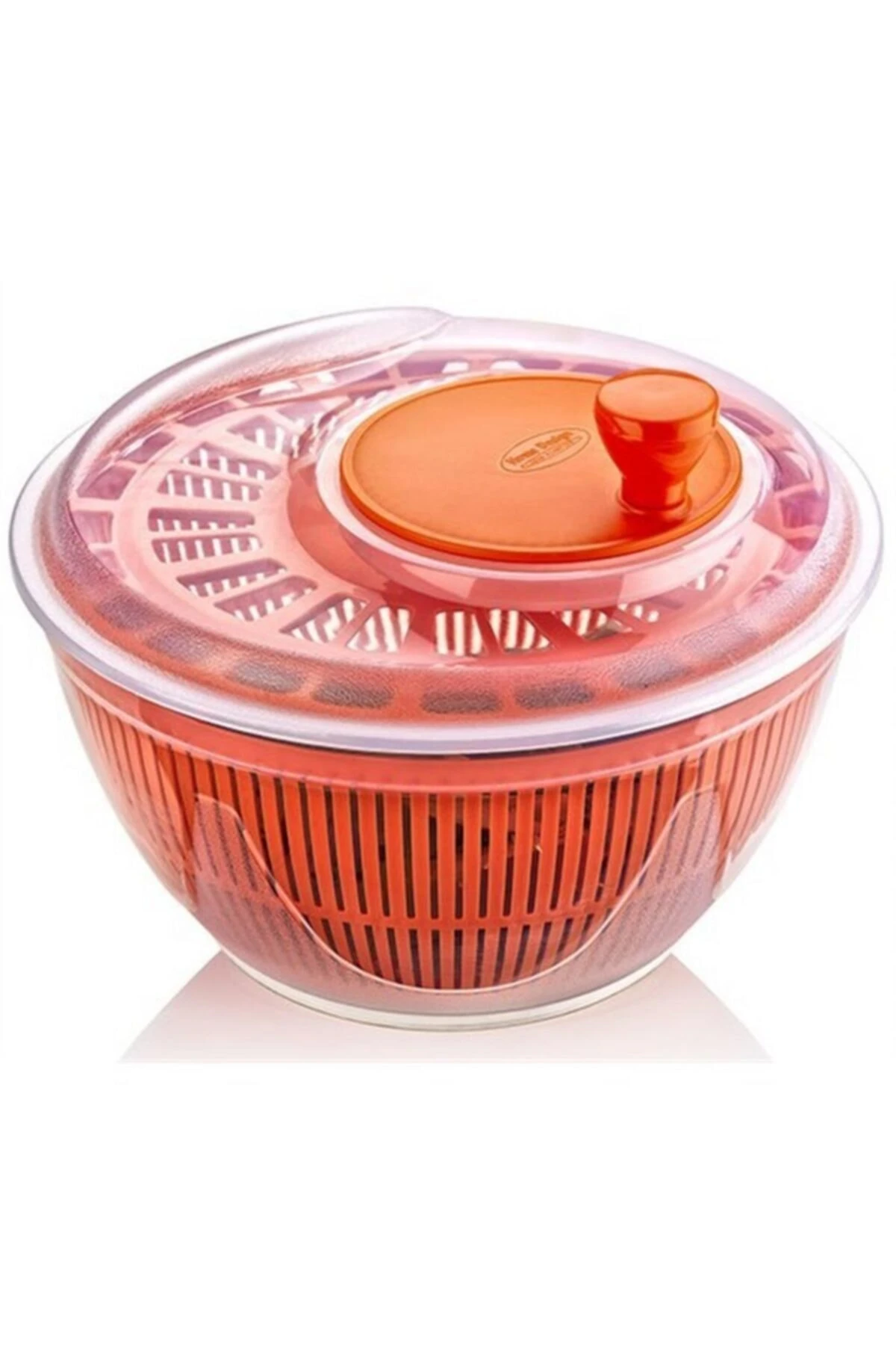 Salata Kurutucu, Standart, 3875 Çok Renkli 4.4L Sebze Salata Kurutma Makinesi Çevirmeli Kurutucu Sal