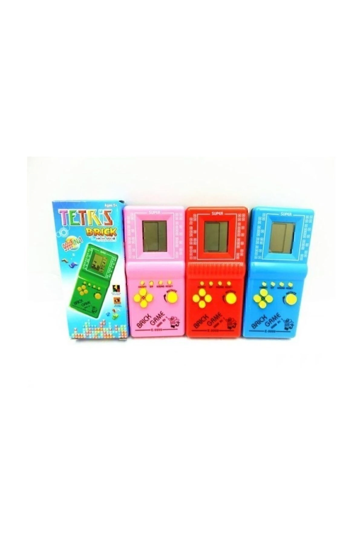 Tetris Nostaljik Oyuncak Atari Pilli Mia Tetris El Atarisi Unutulmayan Tetris Oyun Karışık Renk