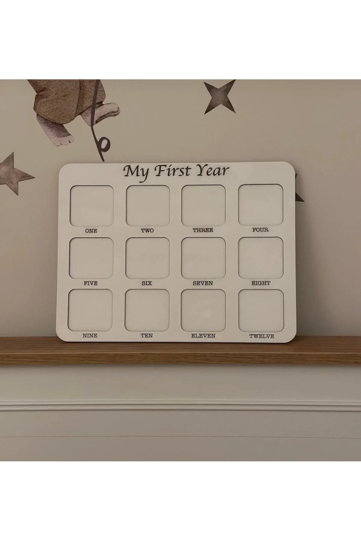 Doğduktan Sonra Ilk 12 Ay Tablo Görüntüleri Hatıra Çerçevesi Anne Bebek Anı Çerçevesi Nasyonel