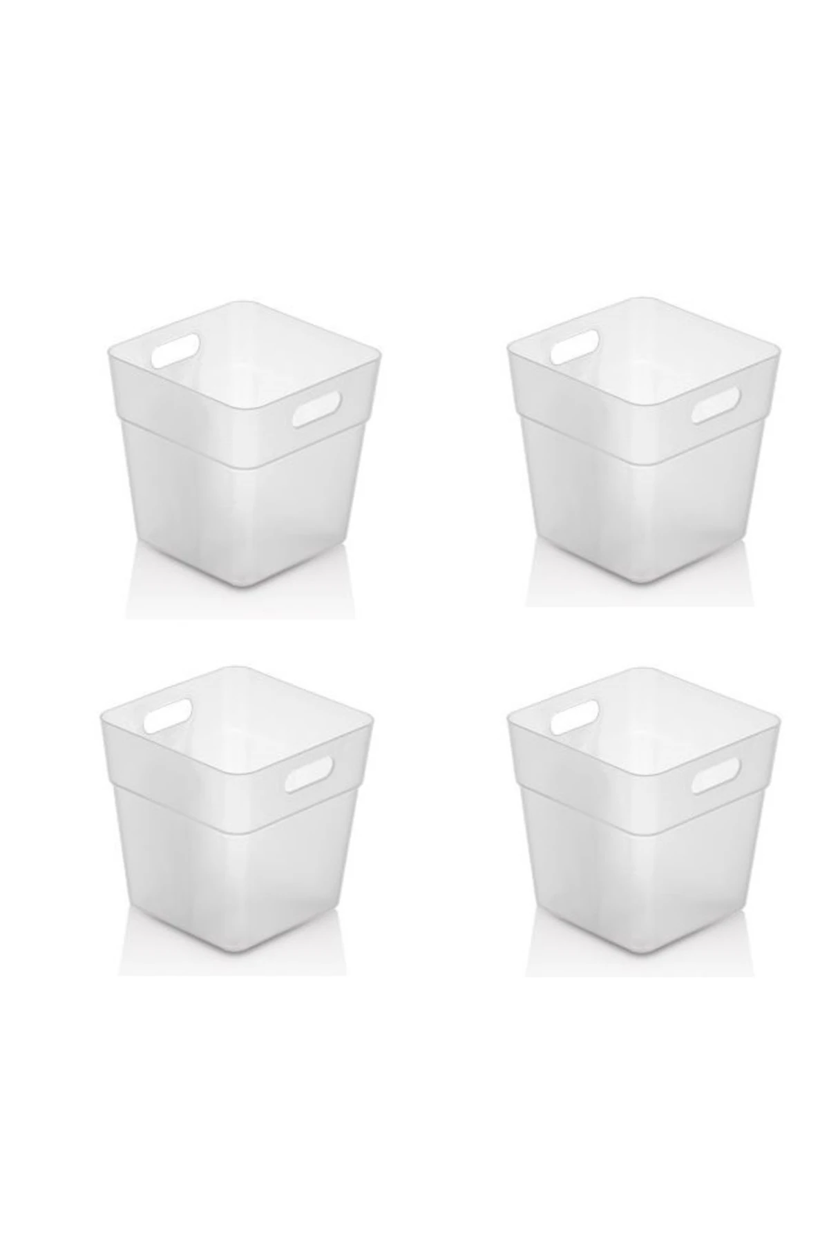 6 Lı Buzdolabı Içi Mini Düzenleyici Kutu Organizer - Buzdolabı Kapak Düzenleyici