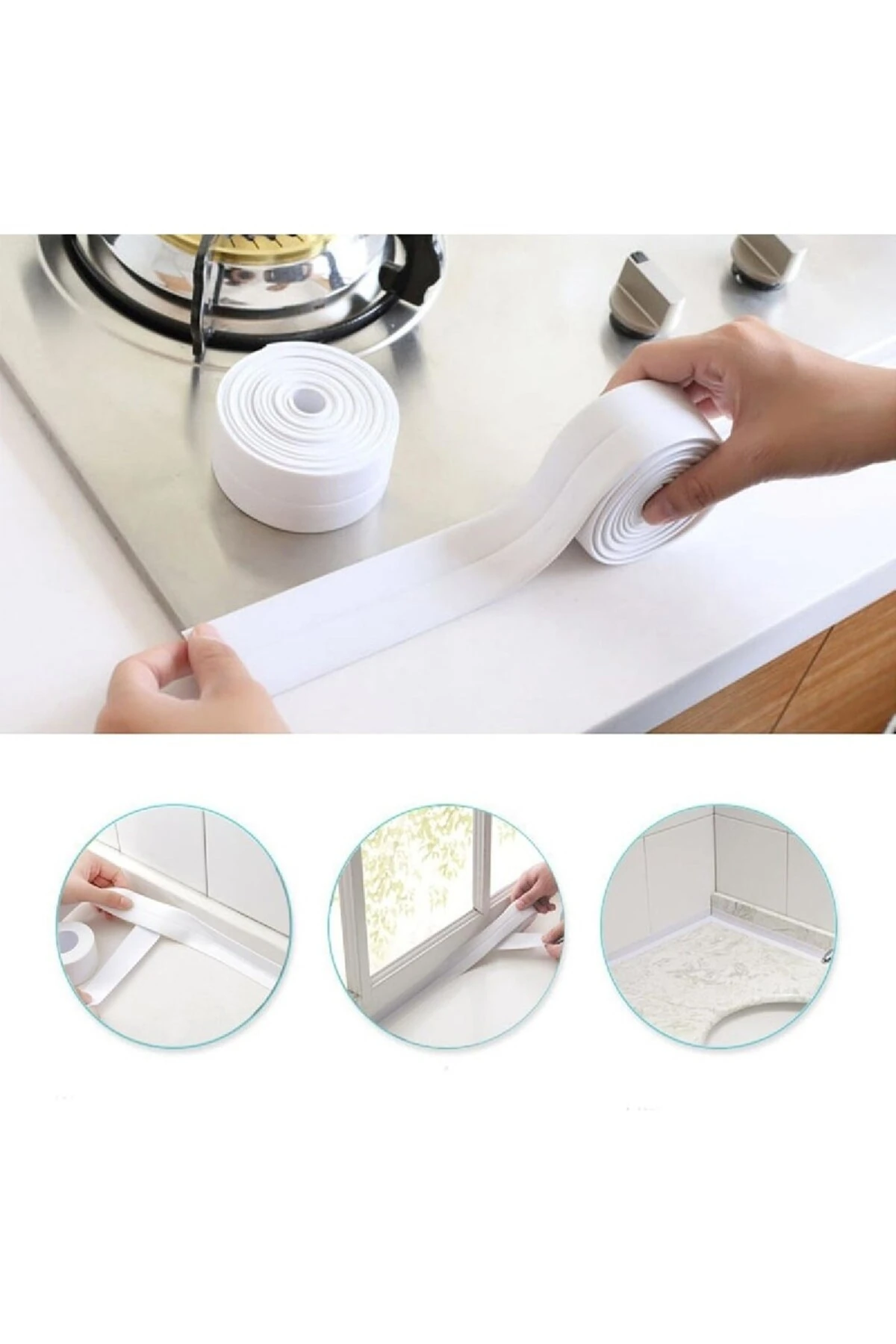 Su Sızdırmaz Izolasyon Bandı Lavabo Küvet
