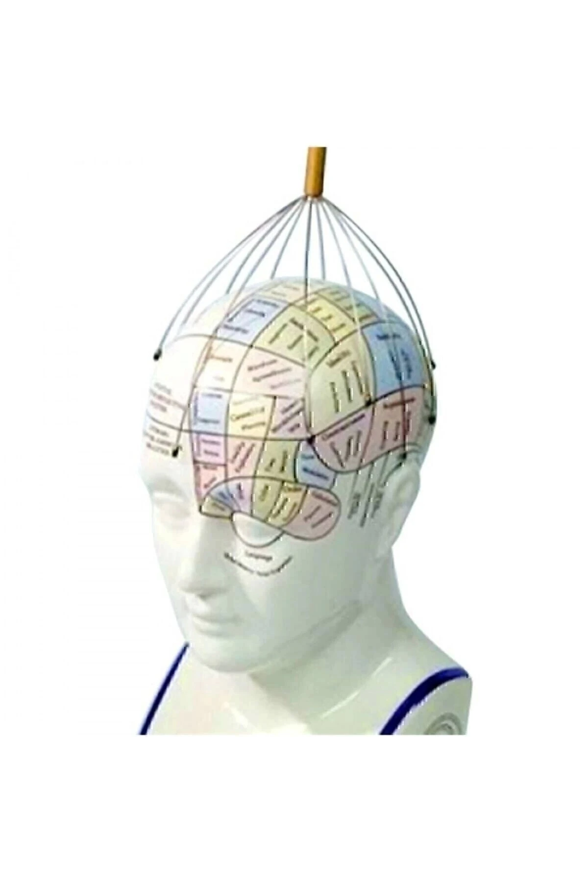 Kafa Masaj Aleti Baş Boyun Kafa Masaj Saç Kaşıma Teli 1 Adet