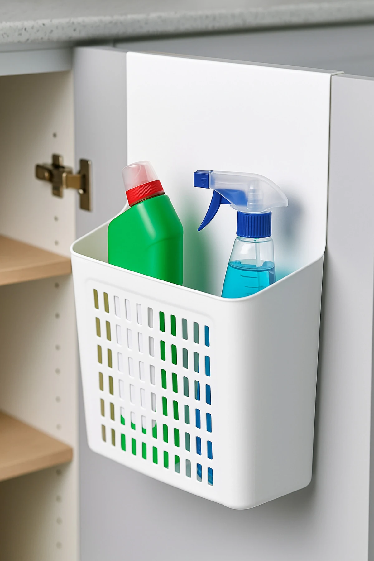 Lüks Plastik Askılı Dolap Düzenleyici Dolap Içi Askılı Düzenleyici Beyaz