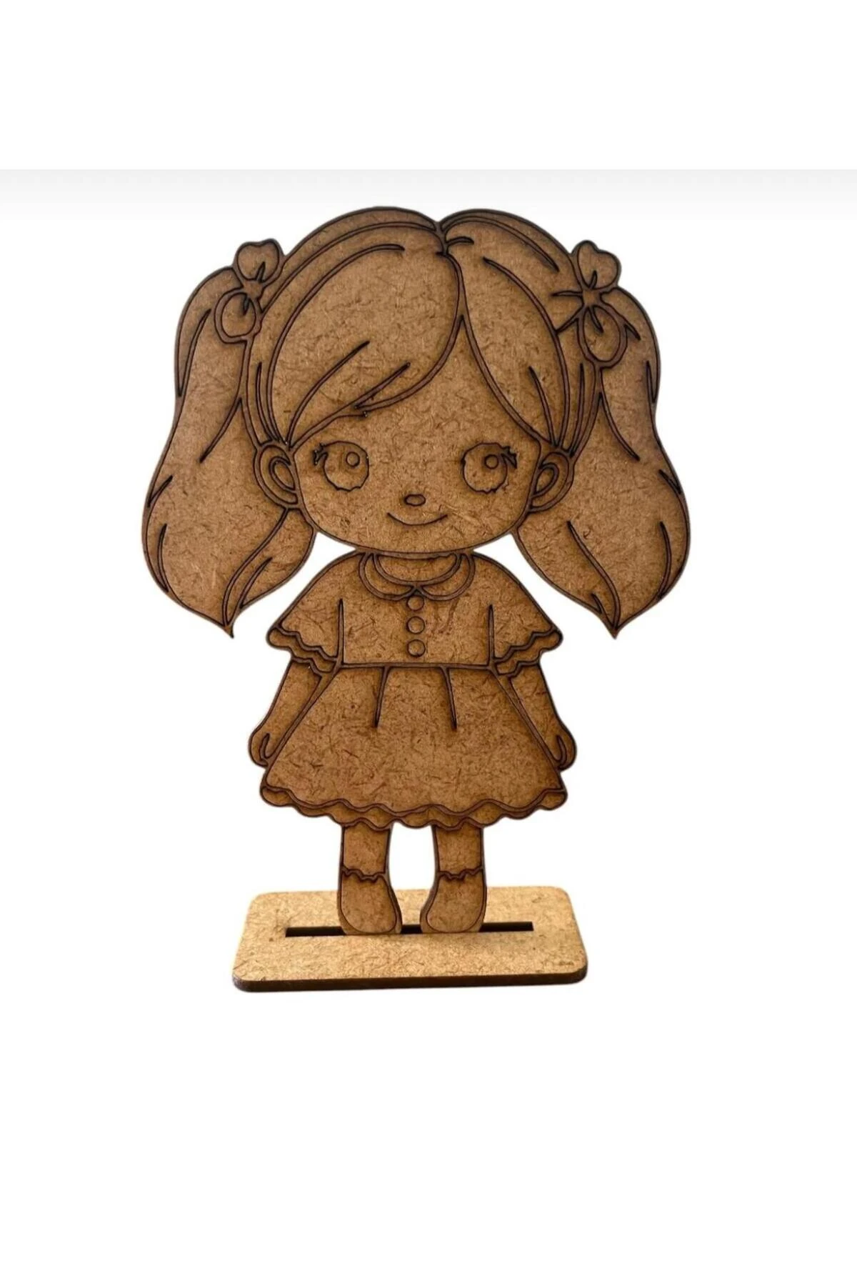 1 Erkek Ve 1 Kız Ahşap Boyama Ahşap Oyuncak Aktivite Karne Hediyesi