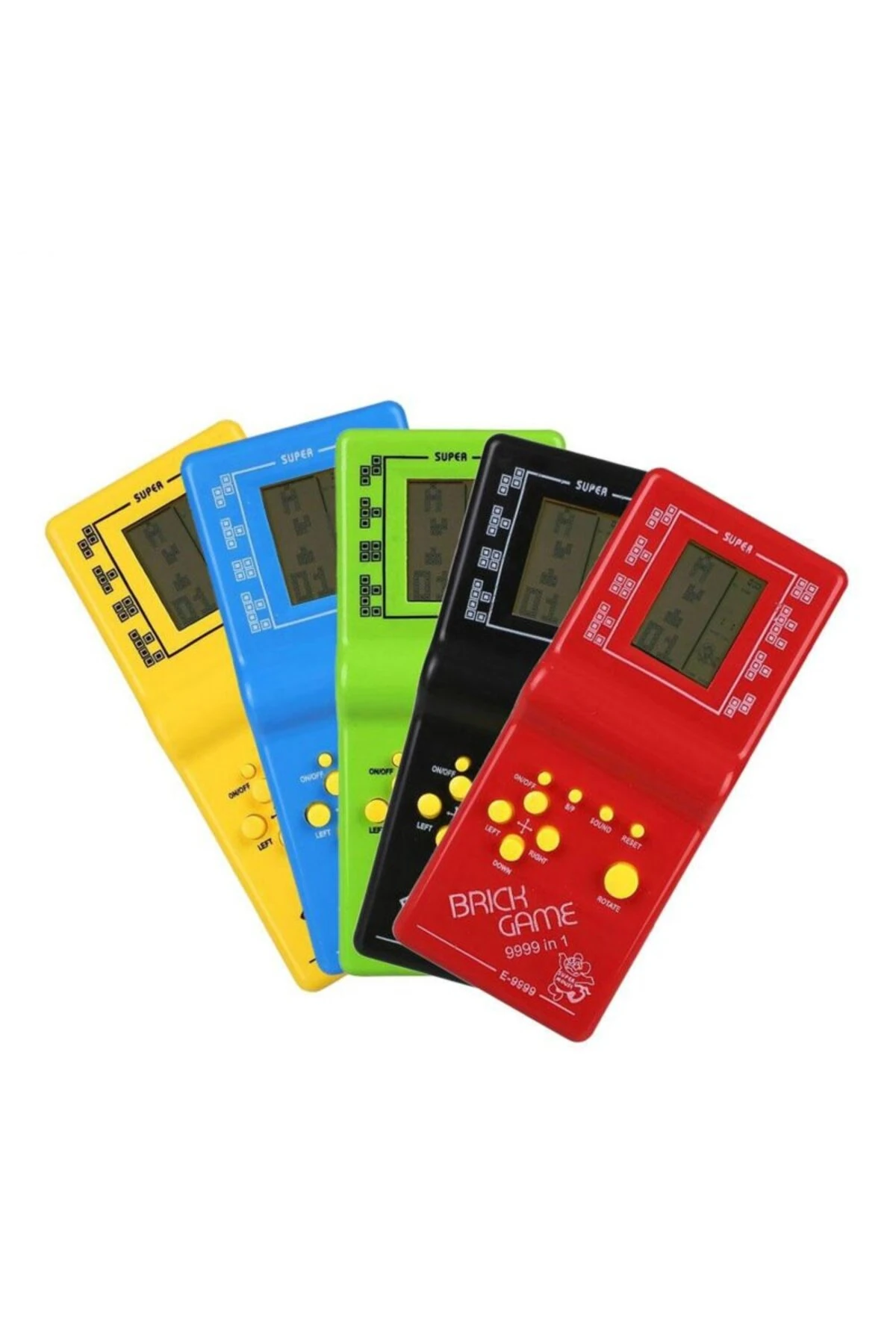 Tetris Nostaljik Oyuncak Atari Pilli Mia Tetris El Atarisi Unutulmayan Tetris Oyun Karışık Renk