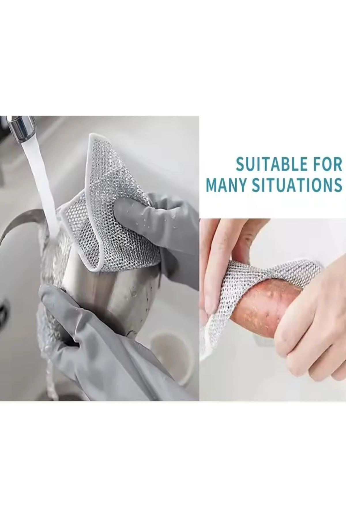 Ovma Teli - Hijyenik Bulaşık Teli - Bulaşık Tel Bezi