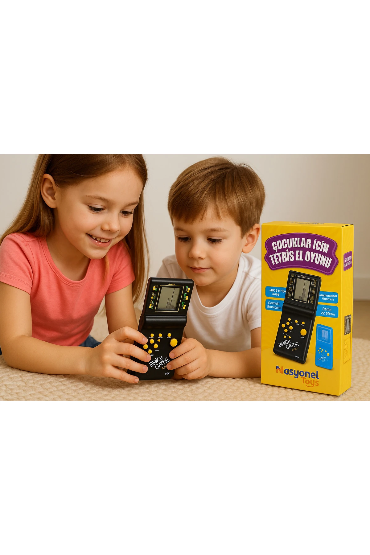 Tetris Nostaljik Oyuncak Atari Pilli Mia Tetris El Atarisi Unutulmayan Tetris Oyun Karışık Renk