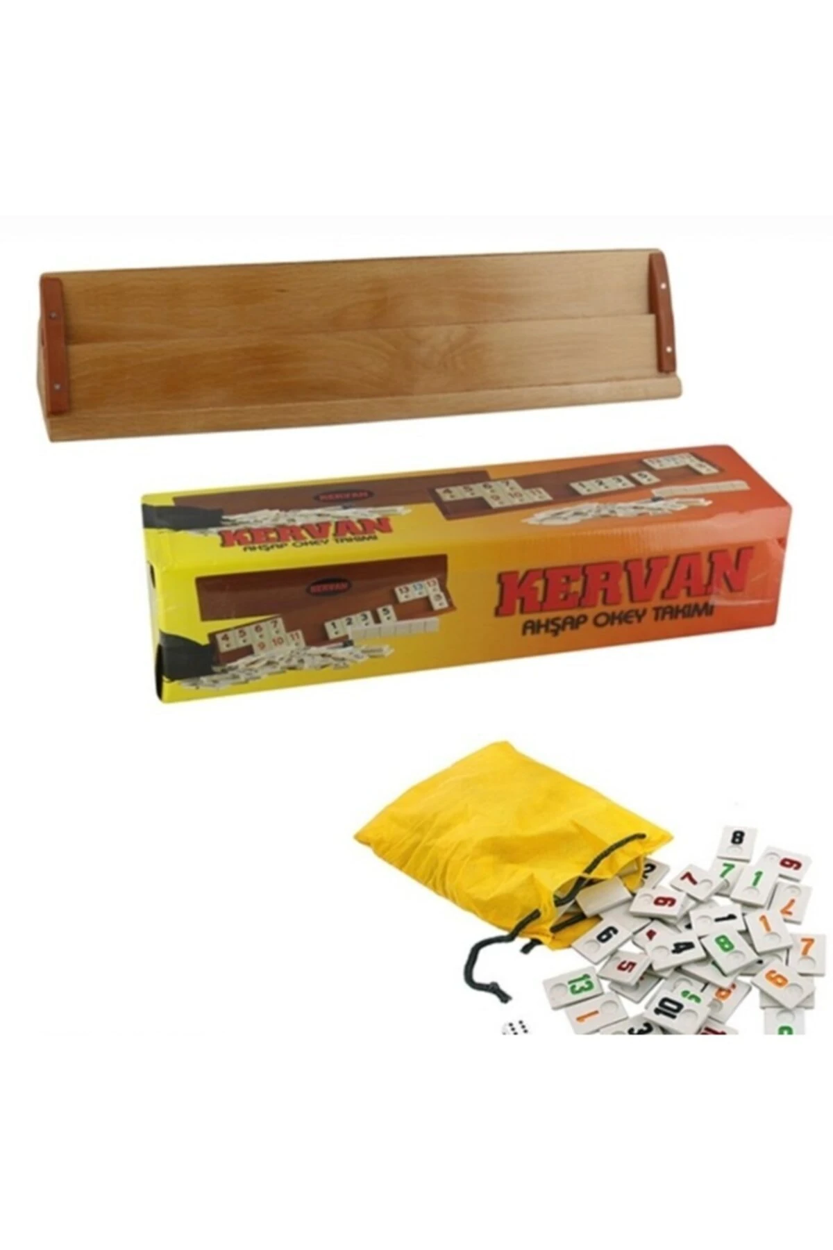 Ahşap Lüx Okey Takımı