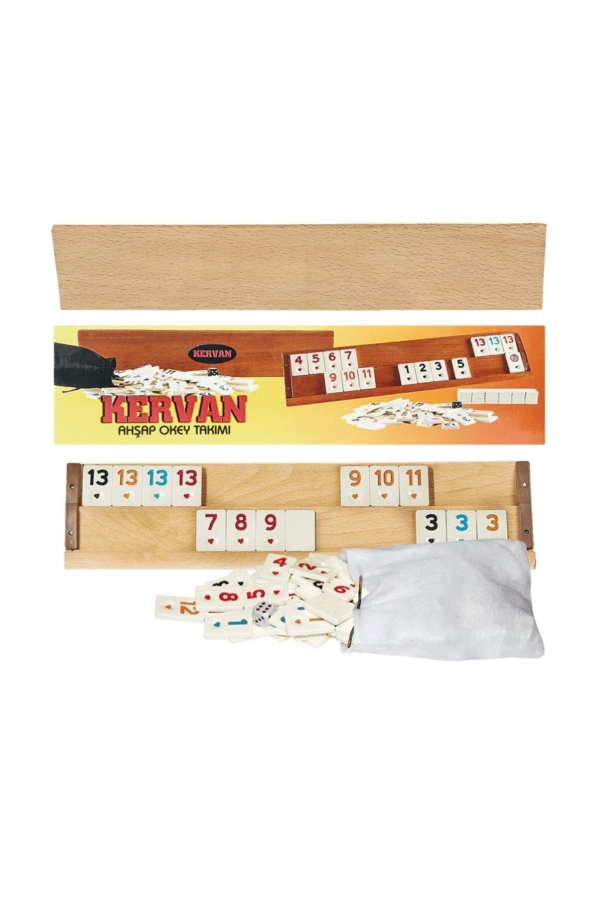 Ahşap Okey Büyük Boy