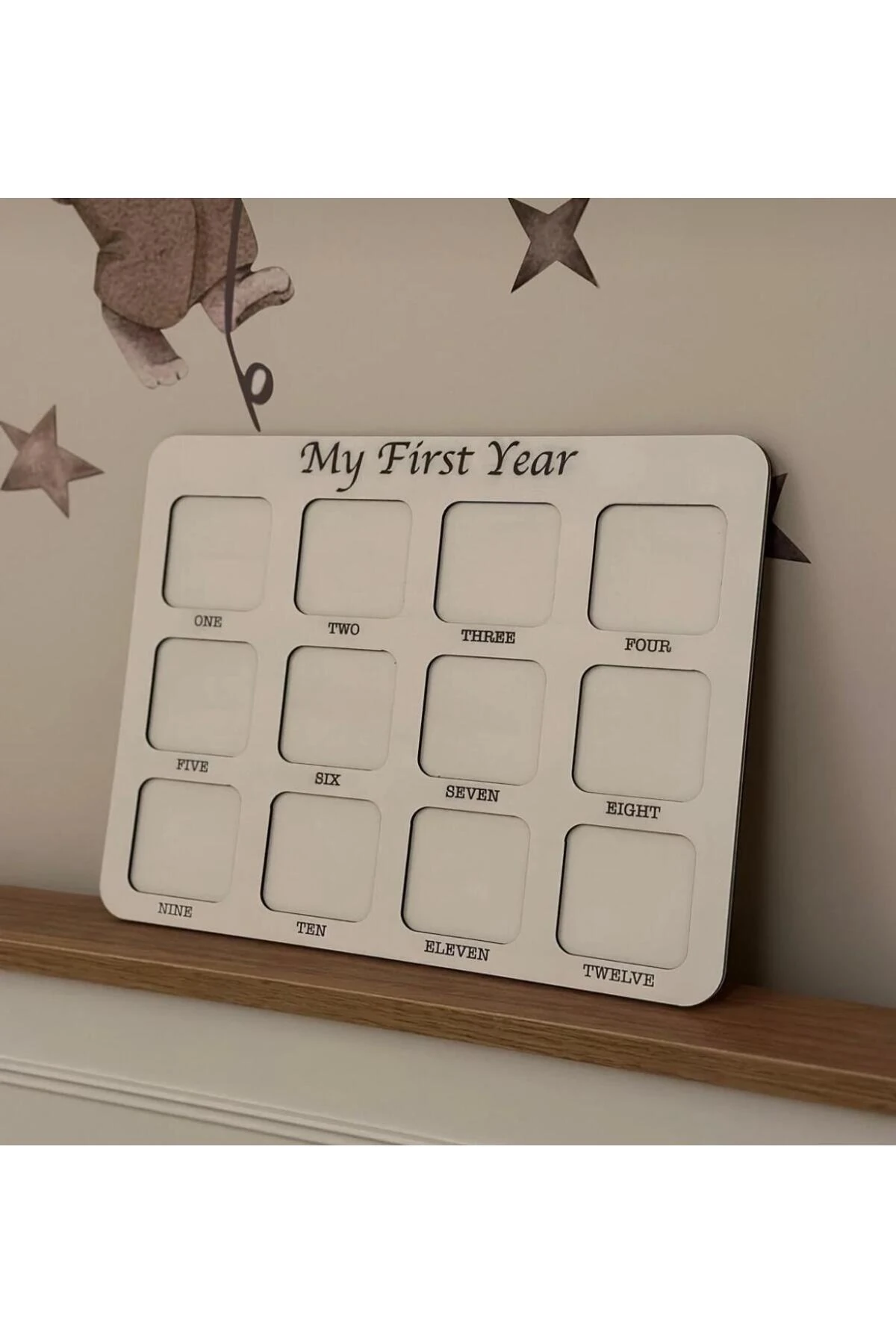 Doğduktan Sonra Ilk 12 Ay Tablo Görüntüleri Hatıra Çerçevesi Anne Bebek Anı Çerçevesi Nasyonel