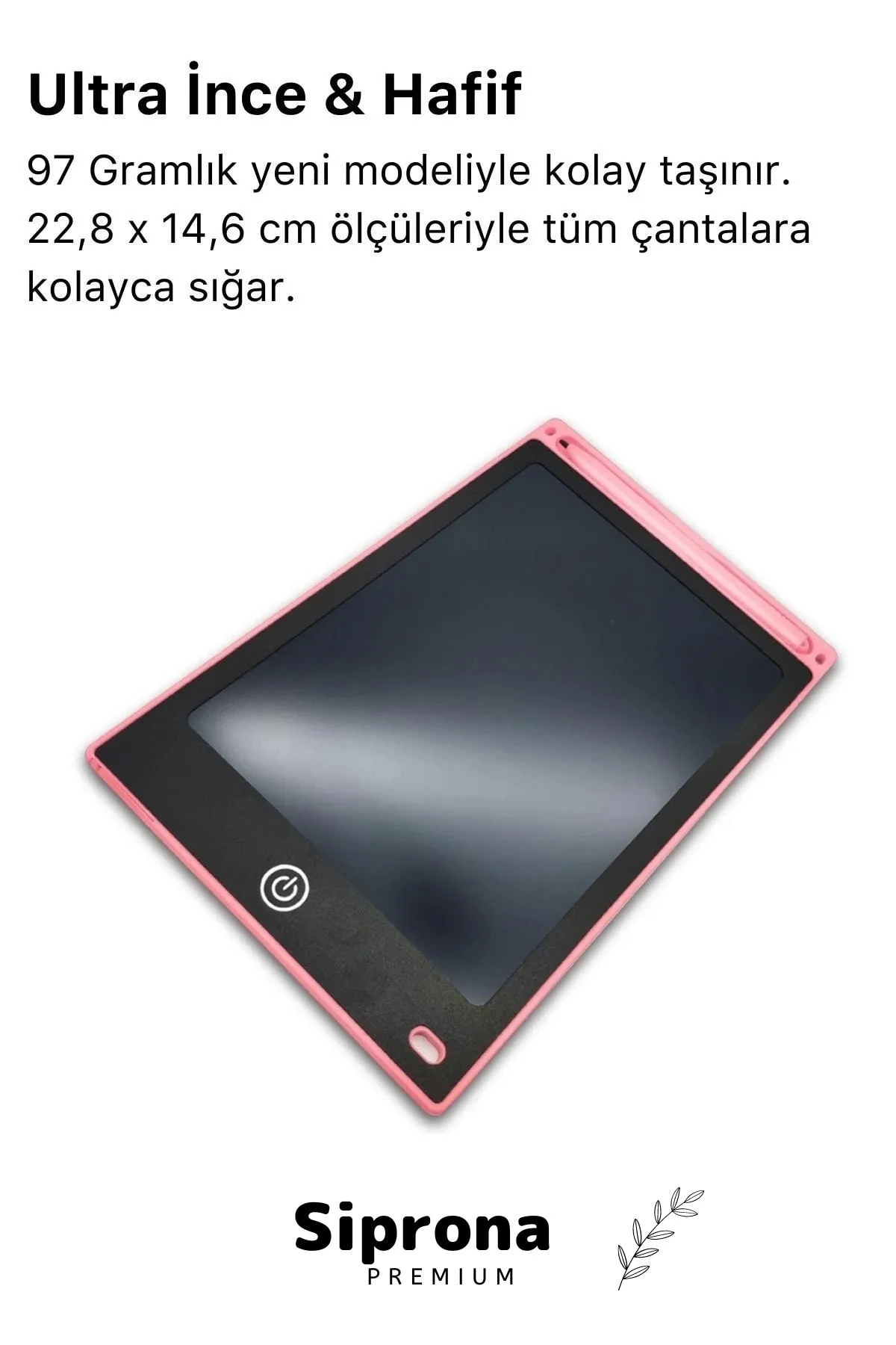 Lcd Ekranlı Kalemli Dijital Çizim Tableti Yazı Tahtası Boyama Resim Için Akıllı Çocuk Tablet 8,5 Inç