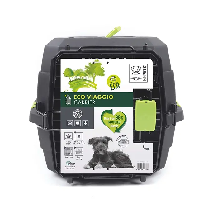 M-Pets Eco Viaggio Carrier Iata Kedi ve Köpek Taşıma Çantası Medium