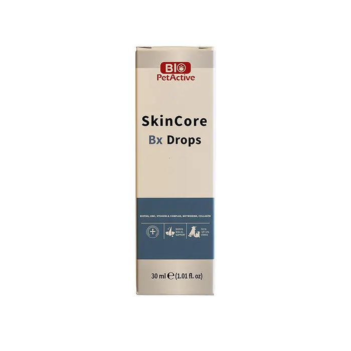 Bio PetActive Skin Core Bx Drops Kedi Köpekler için Tamamlayıcı