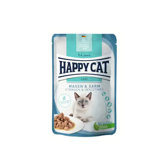 Happy Cat Mide ve Bağırsak Sağlığı İçin Pouch Tavuklu Yetişkin