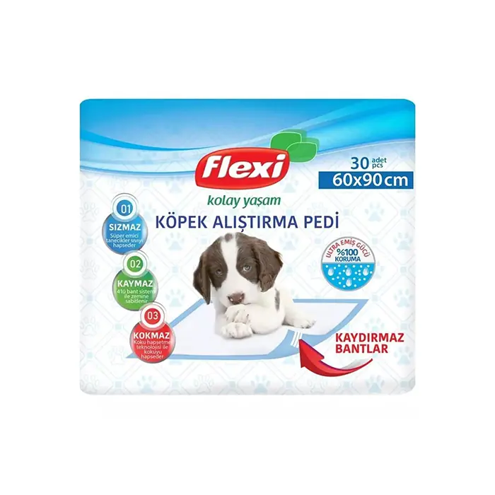 Flexi Evcil Hayvan Pedi Yapışkanlı 60x90cm 30 Adet