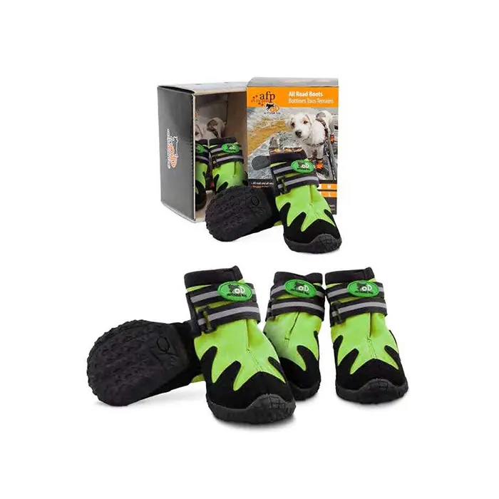 AFP Outdoor Köpek Ayakkabısı Yeşil Small 3,8cm