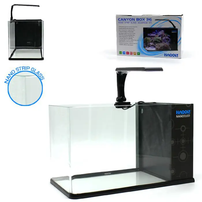 NOAH no HAKOBUNE＆Atlantis COMPLETE BOX Haqos Canyon Box 36 Aydınlatmalı Akvaryum 20,5x36,5x22,5cm