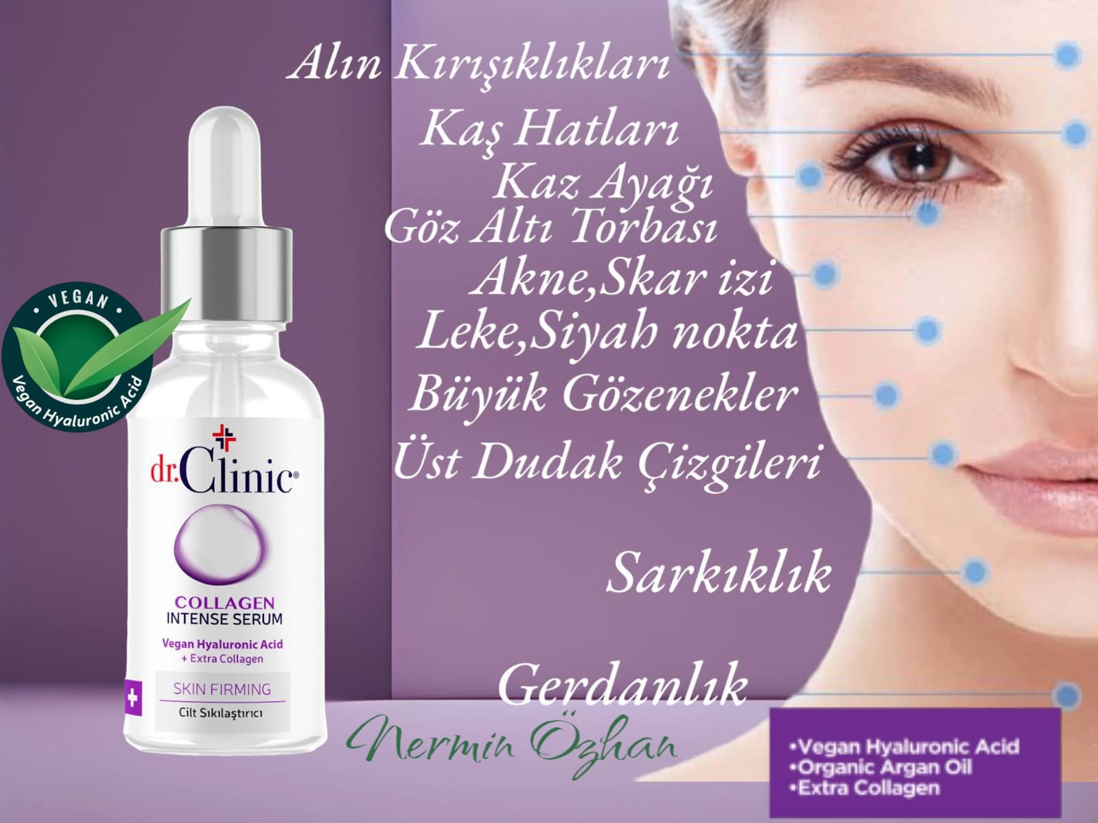 Dr.Clinic Kolajenli Cilt Sıkılaştırıcı Serum 30 ml