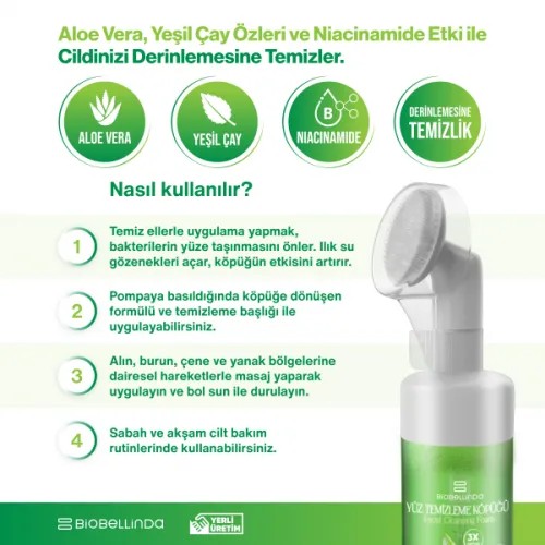 Biobellinda Yüz Temizleme Köpüğü 150 Ml