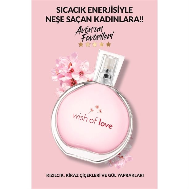 Wish of Love Kadın Parfüm Bahara Özel Ambalaj EDT 50ml