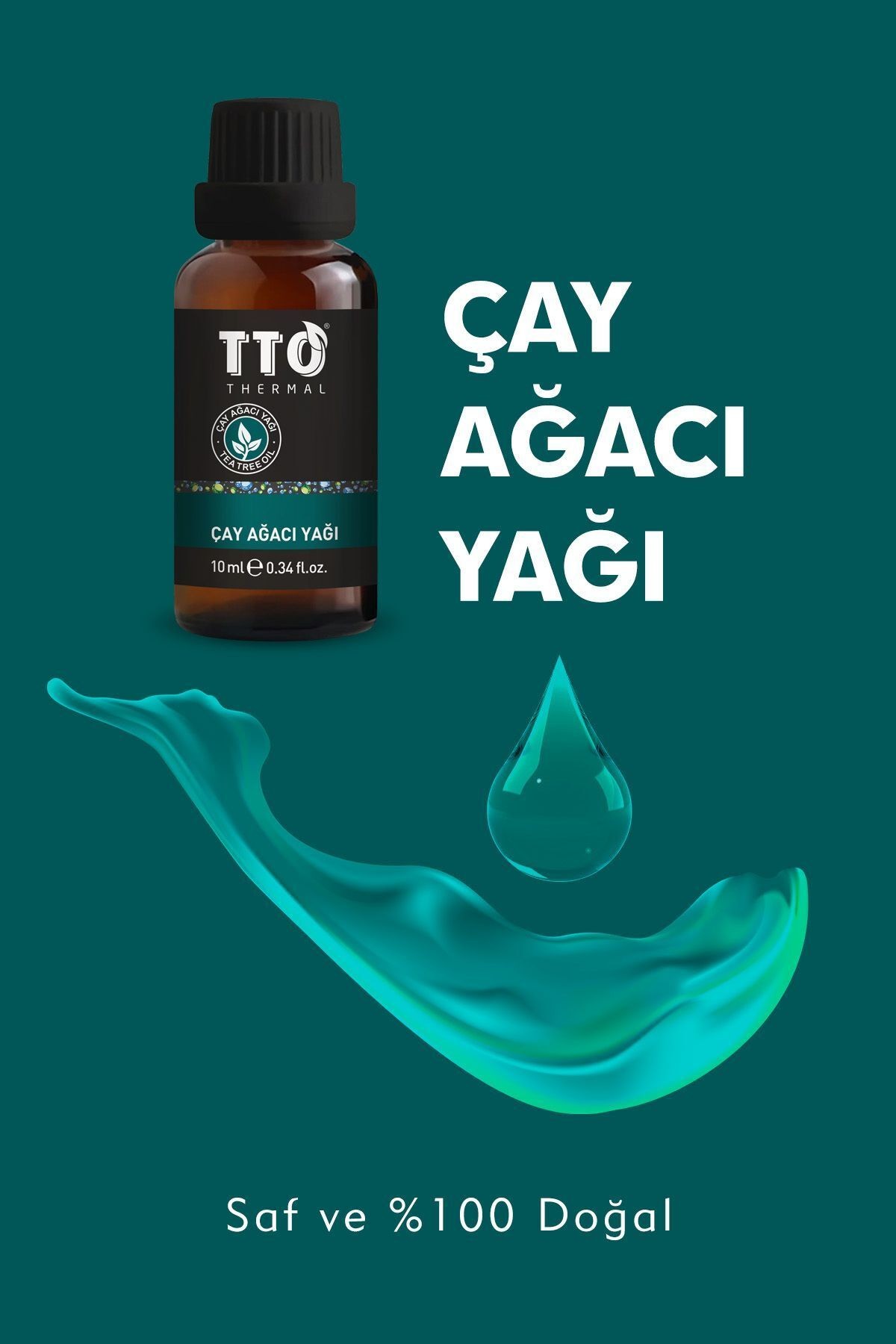 TTO Saf Ve Doğal Çay Ağacı Yağ Tea Tree Oil