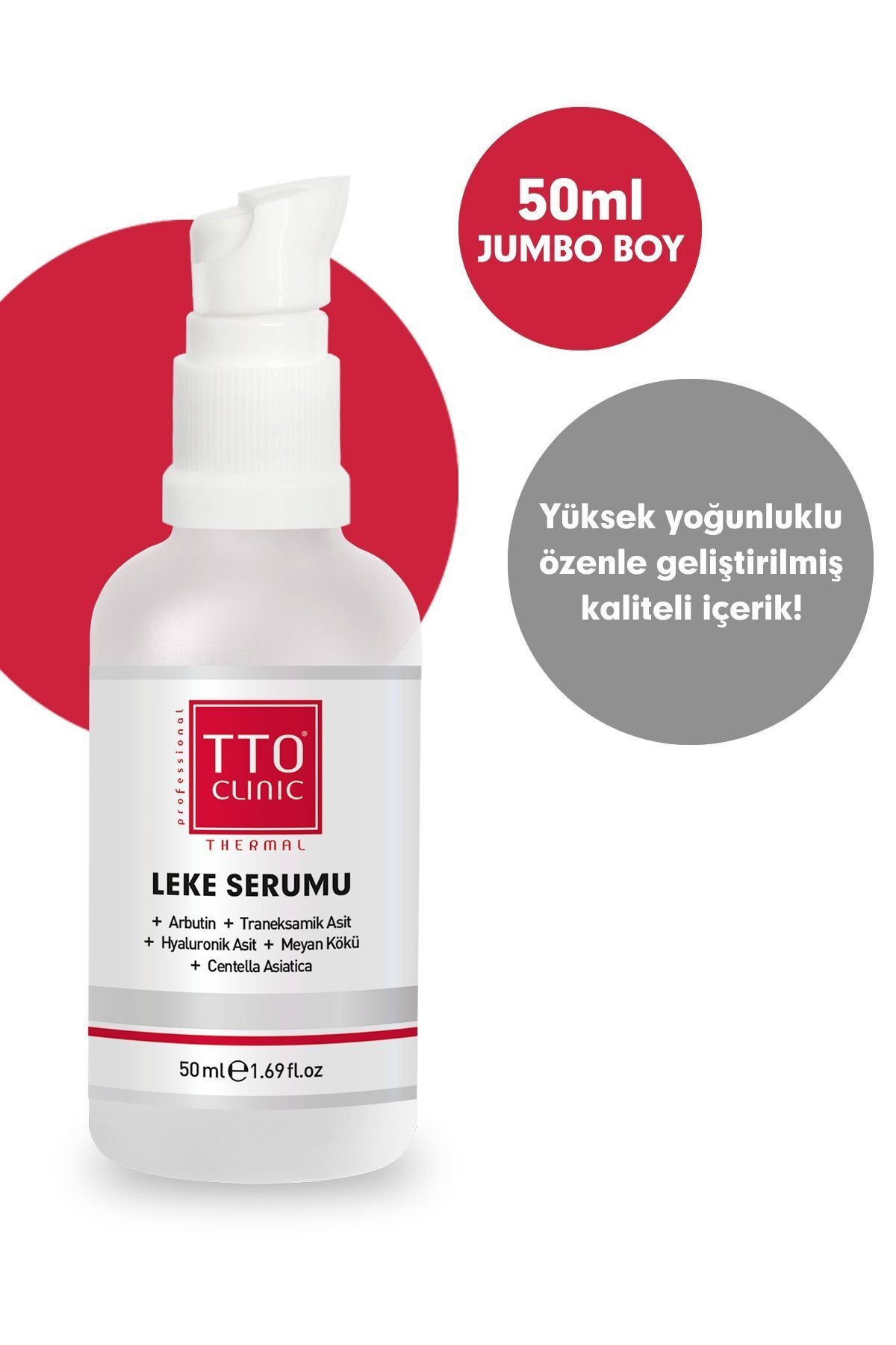 TTO Clınıc Leke Serumu 50 ml (Arbutin, Meyan Kökü , Traneksamik Asit)