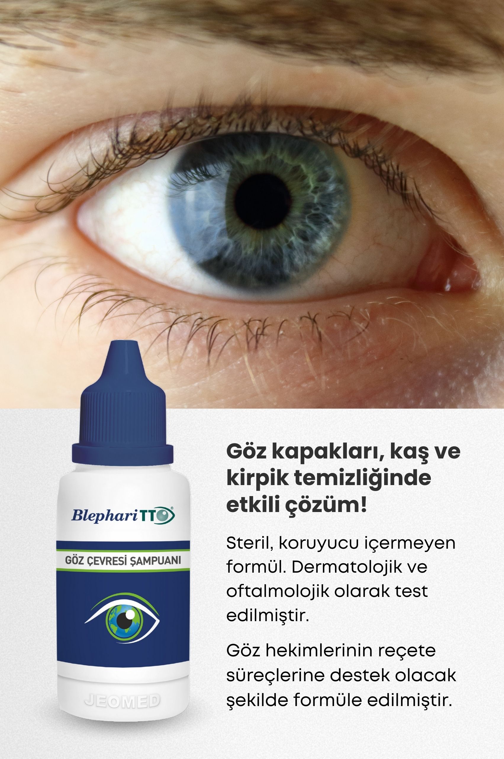 Blepharıtto Göz Çevresi Şampuanı 65 ml