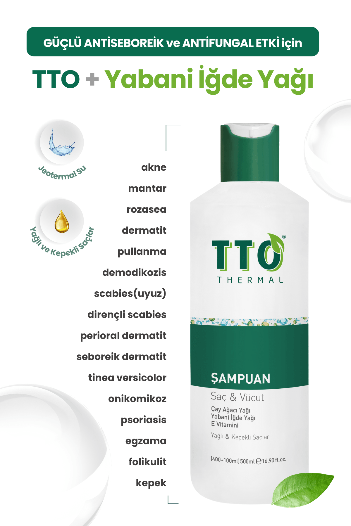 TTO Rozasea Başlangıç Seti 2  (Dermodicos Plus, Yüz Temizleme Köpüğü)