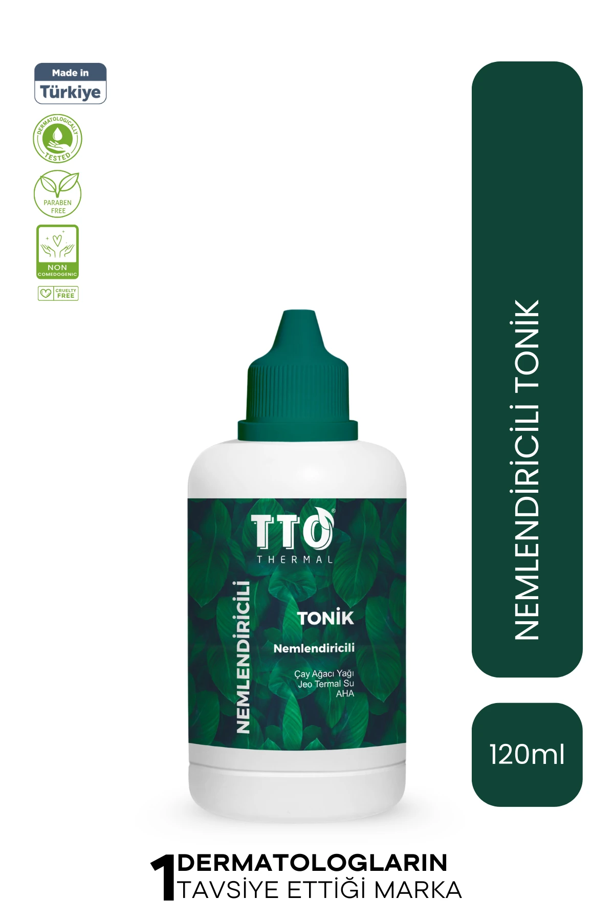 TTO Thermal Nemlendiricili Tonik 120 ml - Arındırıcı ve Temizleyici