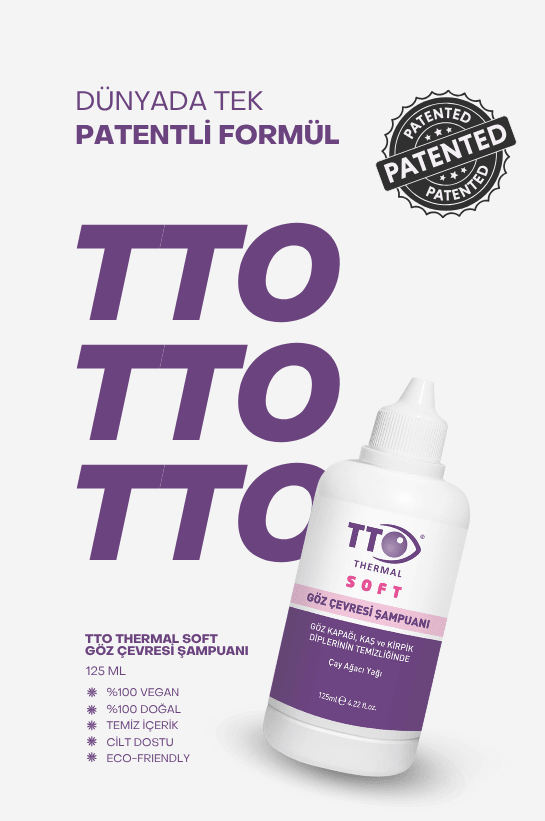 TTO Soft Göz Çevresi Şampuanı 125 ml Çay Ağacı Yağ  / Tea Tree Oil)