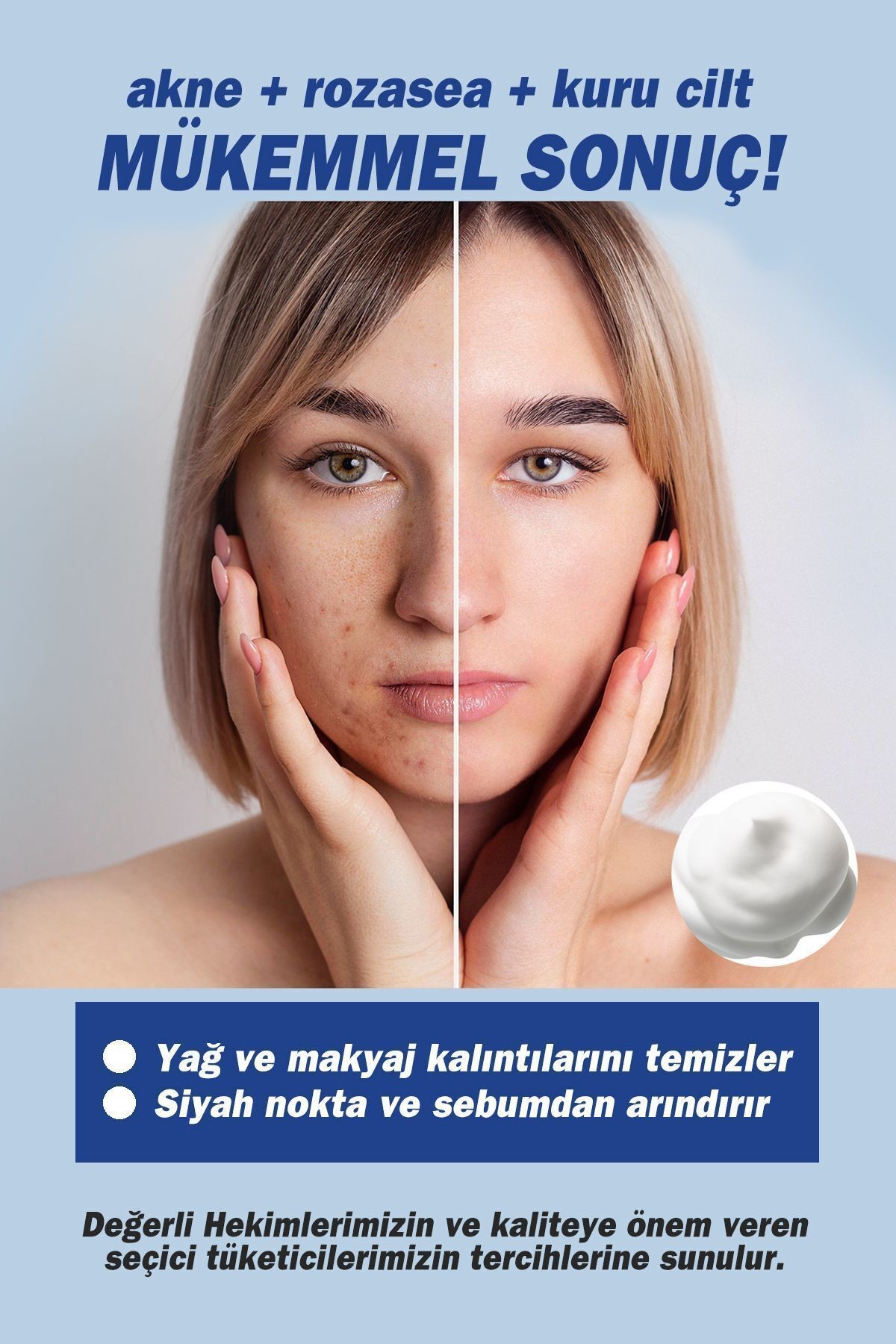 TTO Yüz Temizleme Köpüğü 2'li (Aplikatörlü Ve Aplikatörsüz) (Çay Ağacı Yağı / Tea Tree Oil )