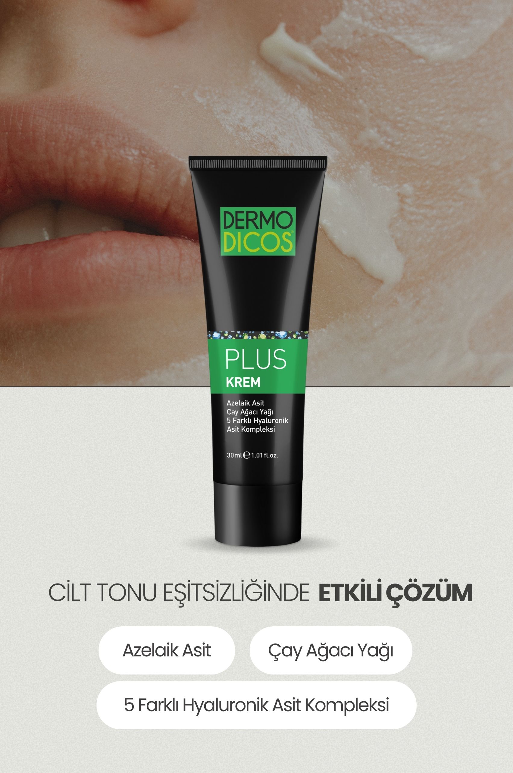 TTO CLINIC Leke Kremi 75 ml + Dermodicos Plus Krem 30 ml 