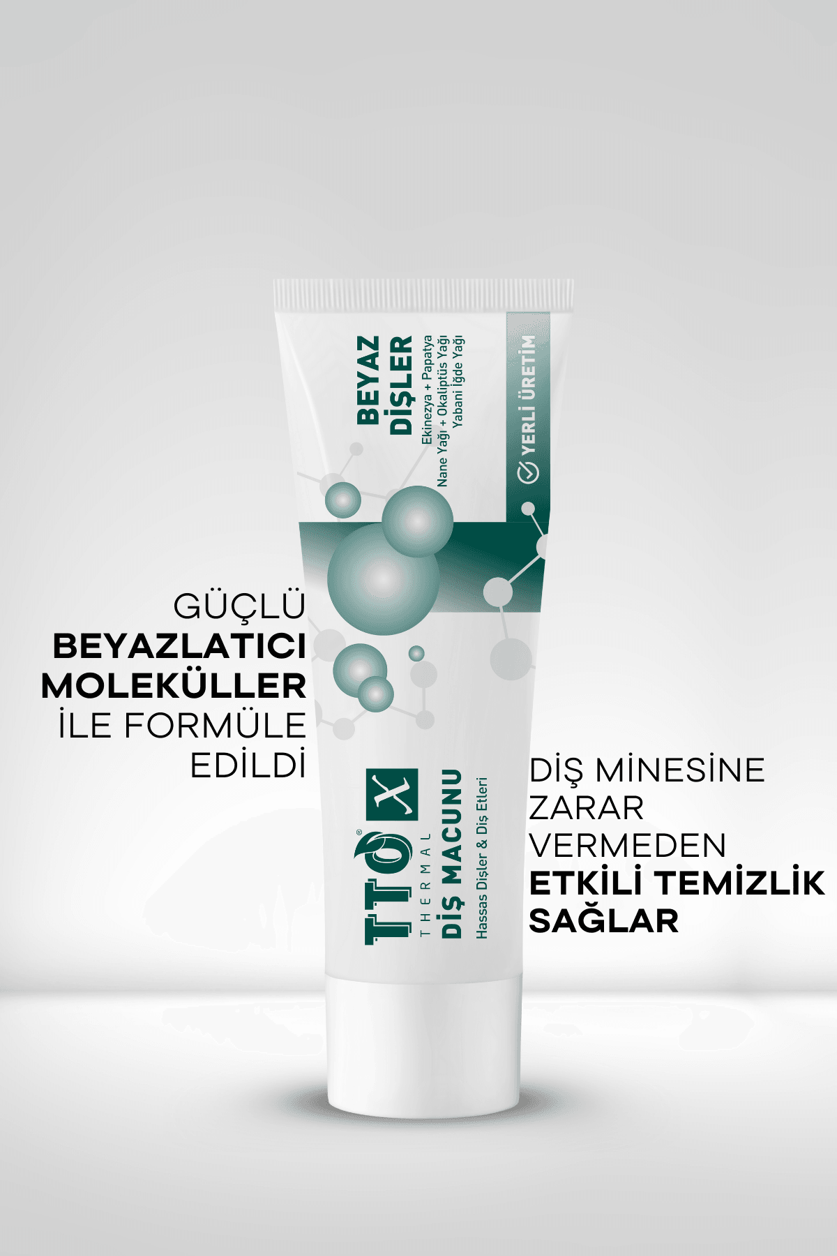 TTO X Beyazlatıcı Diş Macunu – Doğal Bitkisel Formül