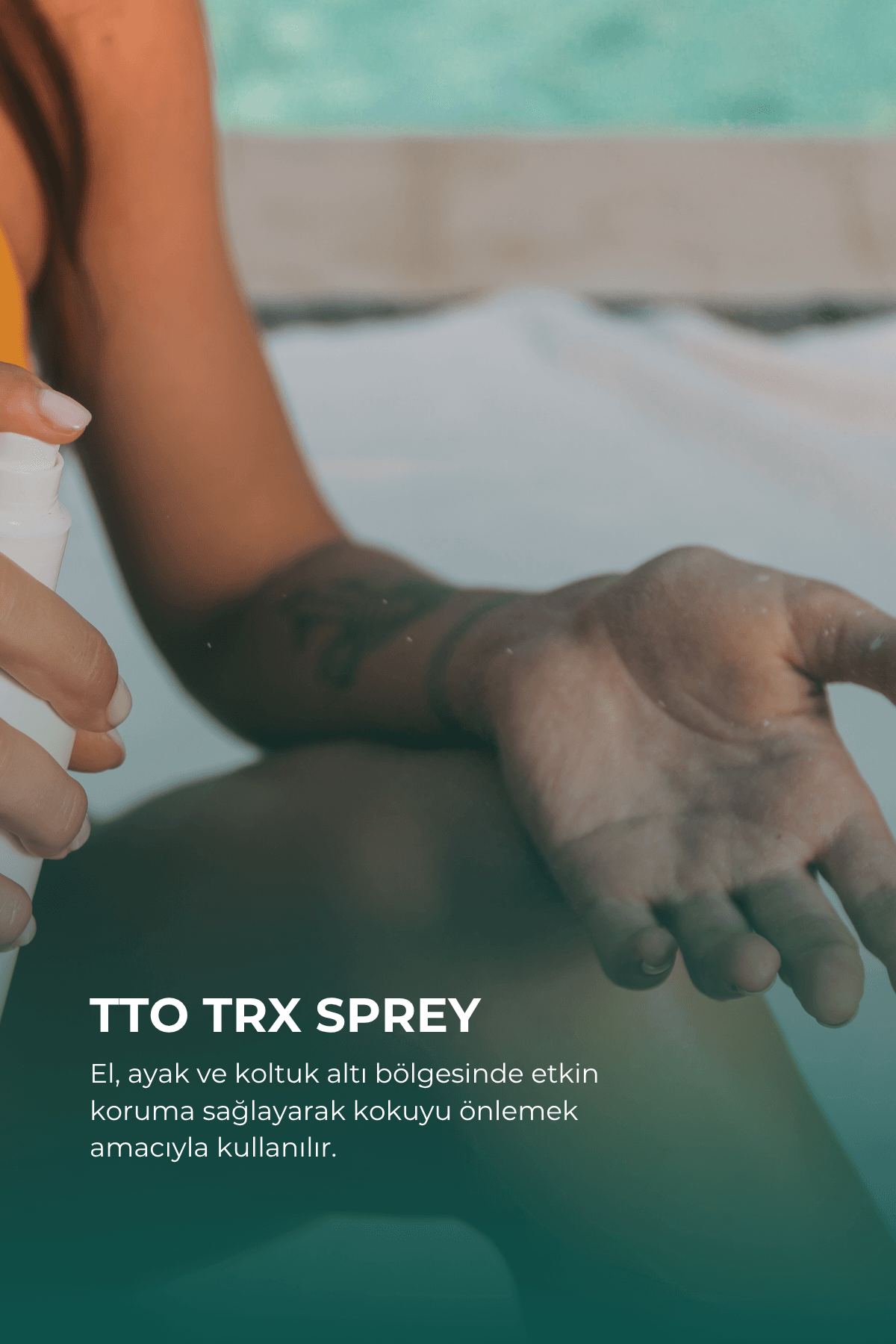 TTO Trx Sprey Ve Roll-on Paketi Terleme Önleyici(ÇAY AĞACI YAĞI / TEA TREE OIL)