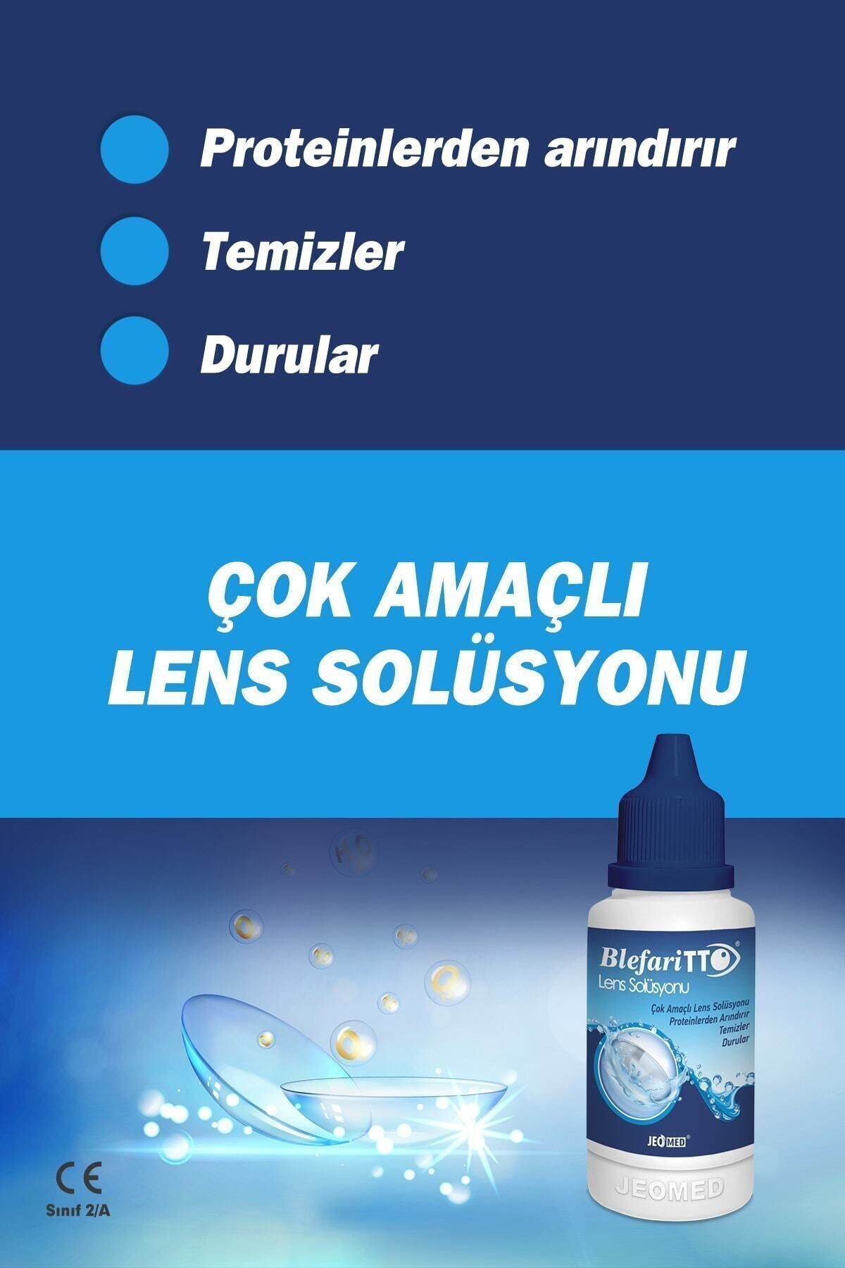 BLEFARİTTO Lens Solüsyonu 6x60 Ml 3 Adet