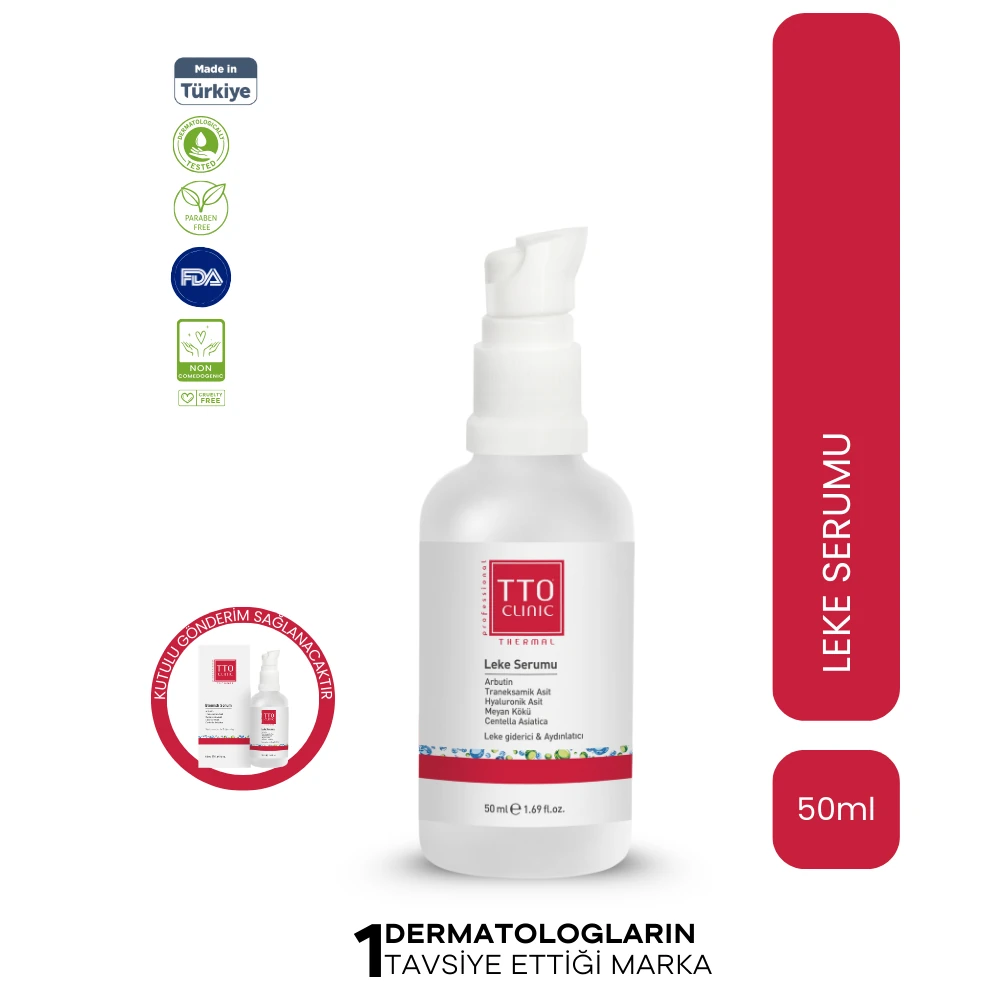 Clınıc Leke Serumu 50 ml (ARBUTİN, MEYAN KÖKÜ, TRANEKSAMİK ASİT)