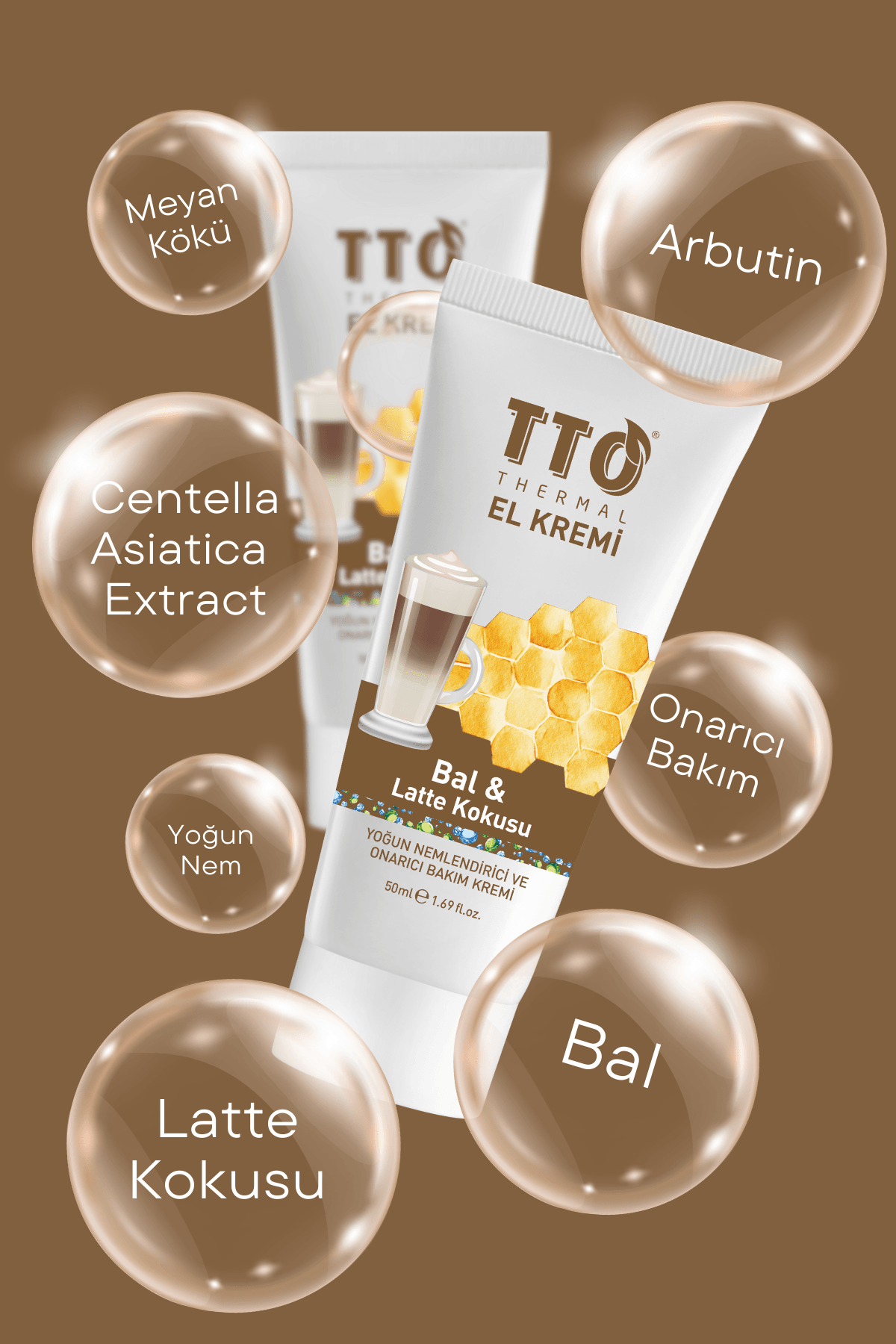 TTO Thermal El Kremi – Bal & Latte Kokusu (50 ml)