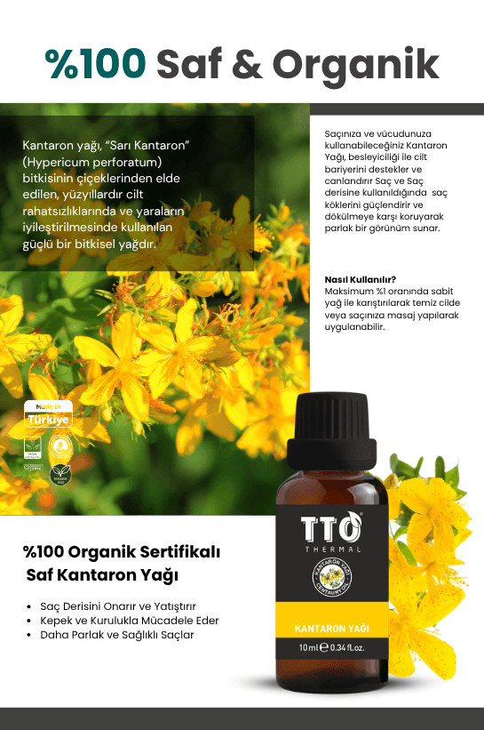 TTO Kantaron Yağı 10 ml