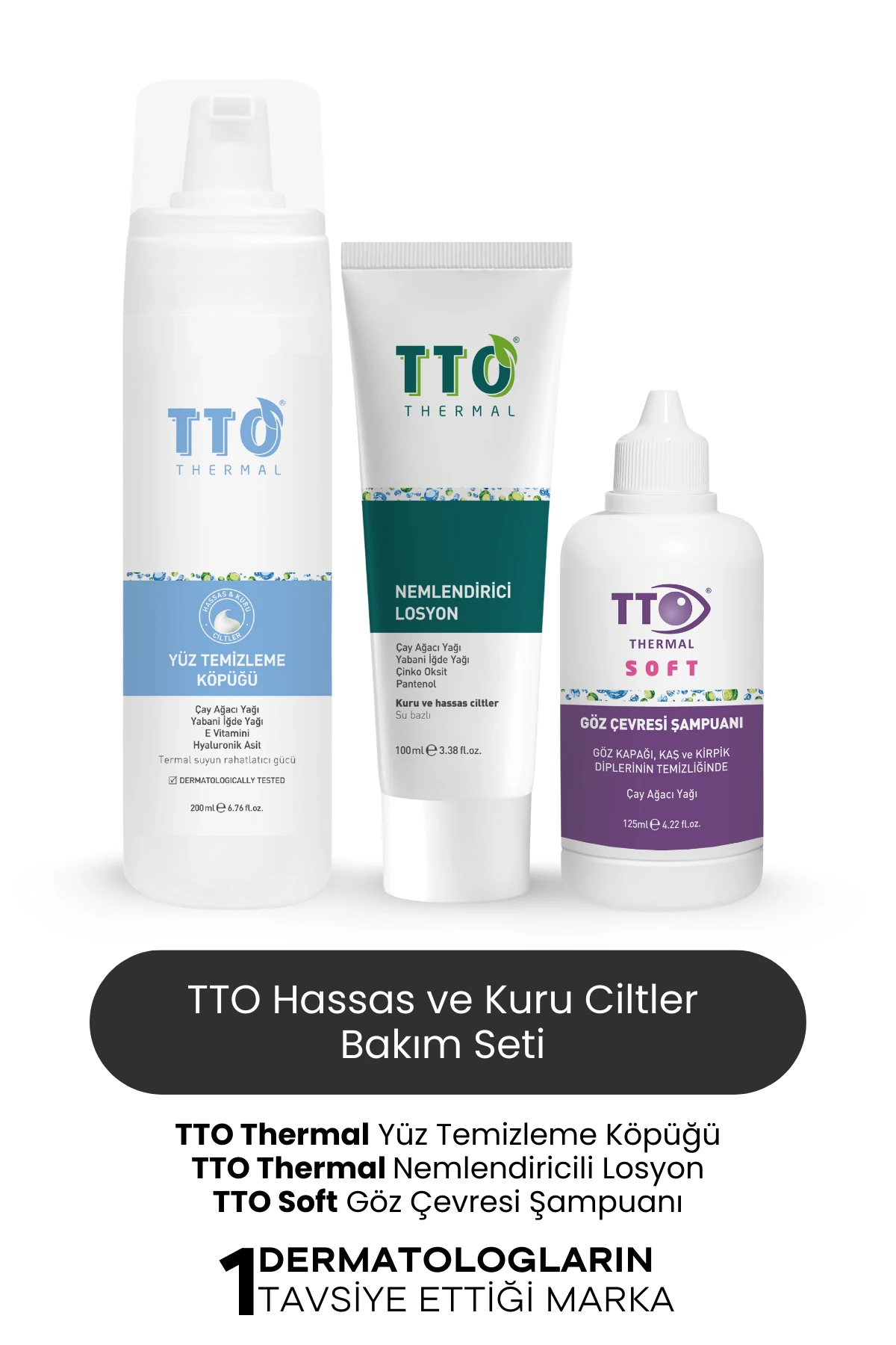 TTO Cilt Bakım Seti - 3  (Yüz Temizleme Köpüğü)