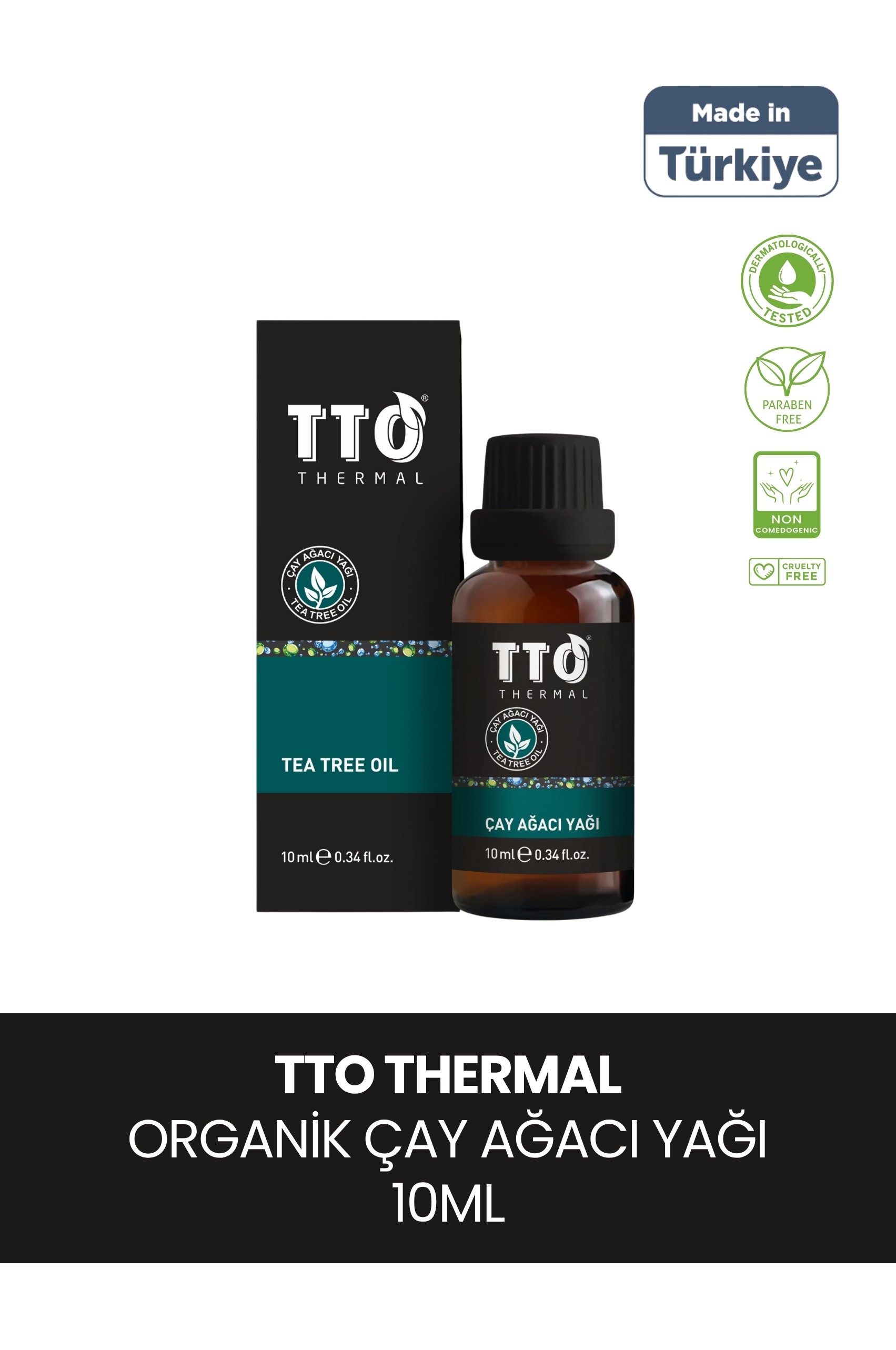 TTO Saf Ve Doğal Çay Ağacı Yağ Tea Tree Oil
