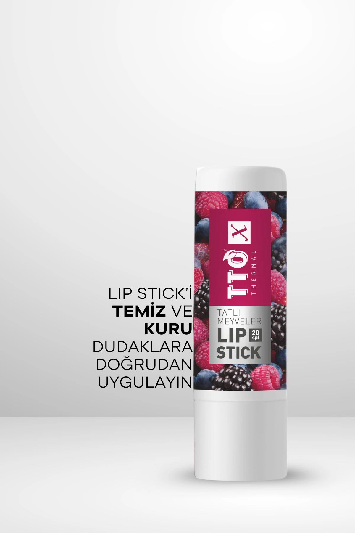TTO X Tatlı Meyveler Lip Stick – SPF 20 Dudak Koruması