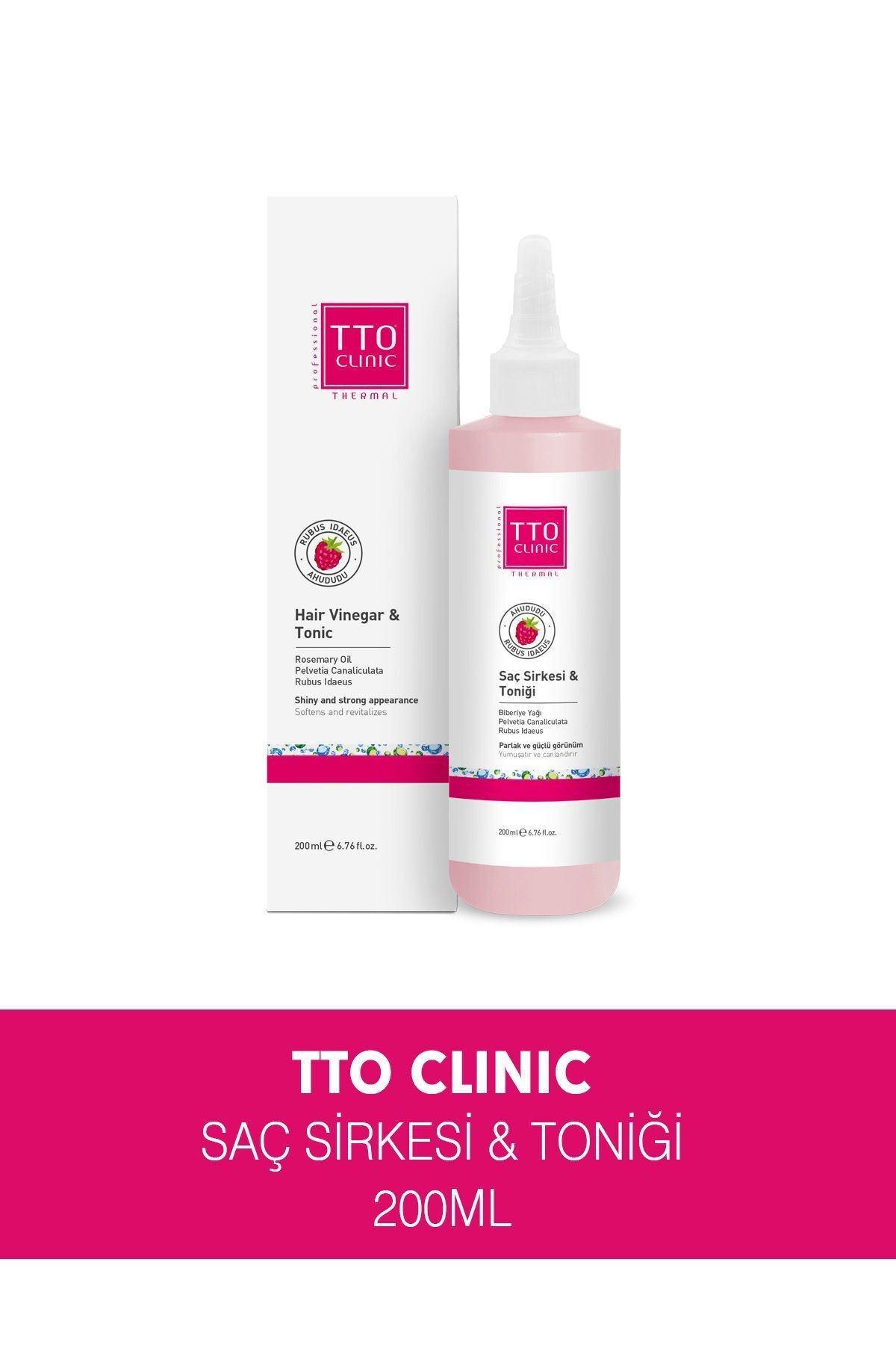 TTO CLINIC Saç Sirkesi & Toniği 200 ML