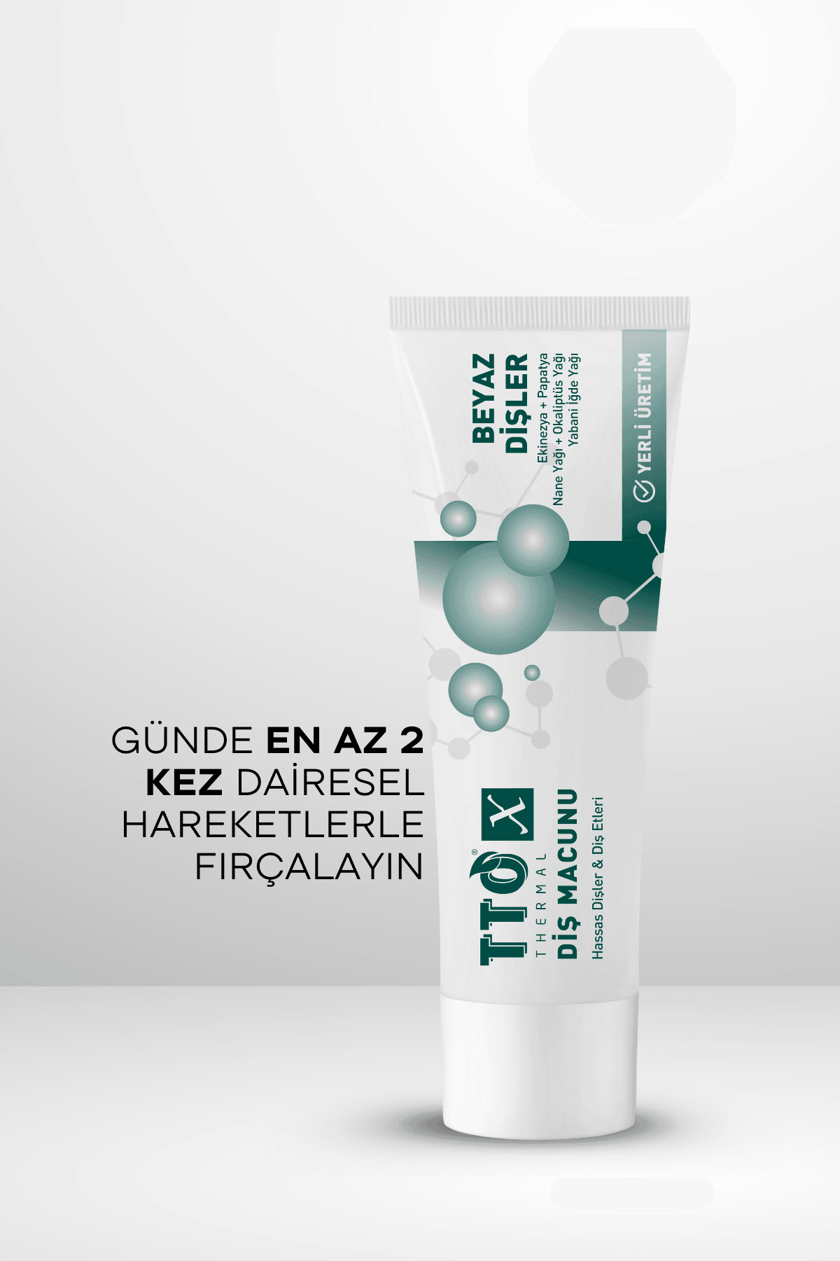 TTO X Beyazlatıcı Diş Macunu – Doğal Bitkisel Formül