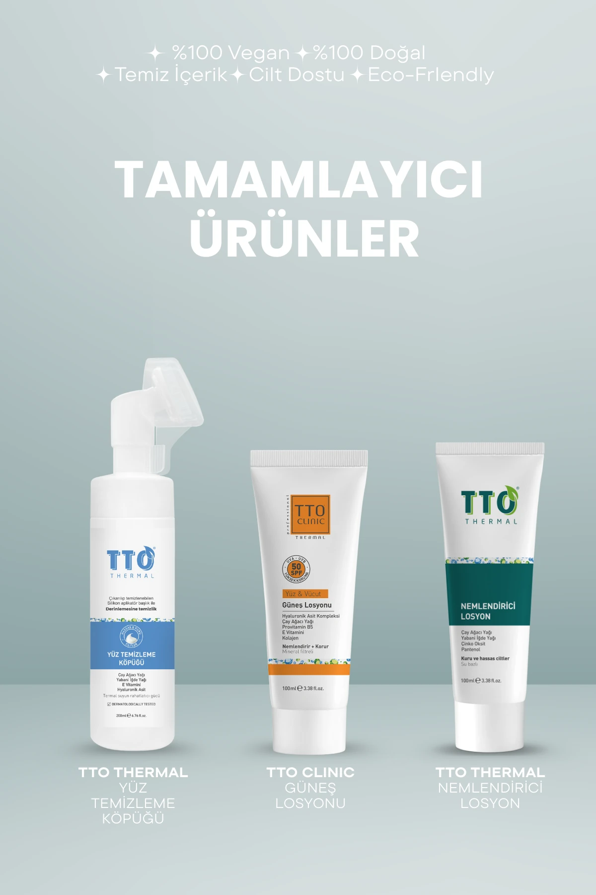 TTO Yüz Temizleme Jeli 500 ml – Çay Ağacı Yağlı Derin Temizlik ve Arındırıcı Cilt Bakımı